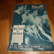 Collezionismo sportivo: ANTIGUA REVISTA DEL REAL MADRID - FUTBOL - MARZO 1961 - Nº 130 - EL MEJOR DEL MUNDO, EL REAL MADRID,. Lote 129748043