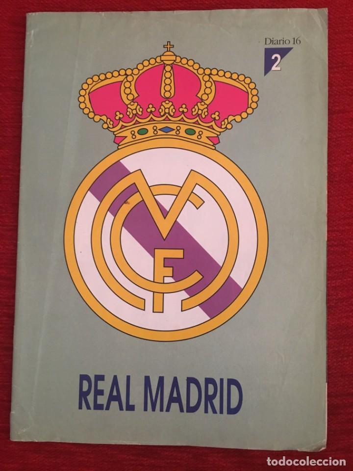 Coleccionismo deportivo: DIARIO 16 REVISTA EXTRA ESPECIAL DEDICADA AL REAL MADRID Y REAL ZARAGOZA