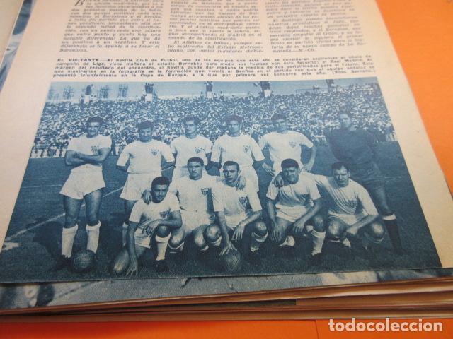 Coleccionismo deportivo: FOTO RECORTE 1957 - ALINEACION SEVILLA CLUB DE FUTBOL - 21 x 14 CM