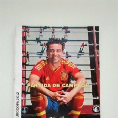 Coleccionismo deportivo: SELECCIÓN ESPAÑOLA, EUROCOPA 2012, EL PAÍS, PARTIDA DE CAMPEÓN. Lote 135373750