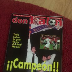 Coleccionismo deportivo: DON BALÓN REAL MADRID LIGA RAÜL LIGA 1997. Lote 136752969
