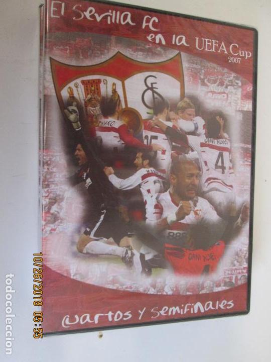 Sammelleidenschaft Sport: EL SEVILLA FC EN LA UEFA CUP 2007 CUARTOS Y SEMIFINALES DVD - PRECINTADO