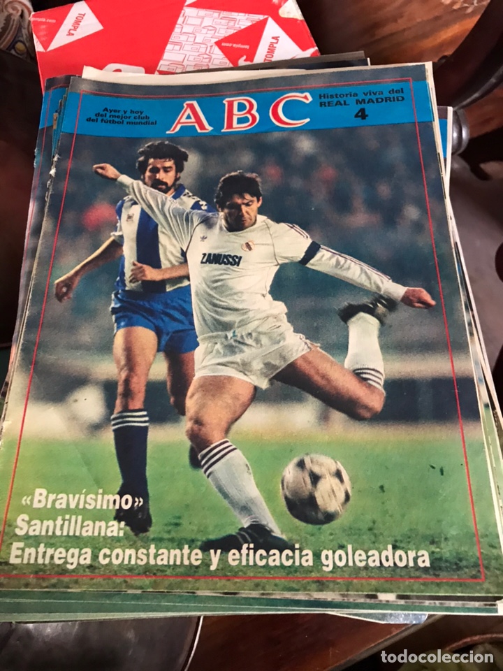 Coleccionismo deportivo: ABC HISTORIA VIVA DEL REAL MADRID