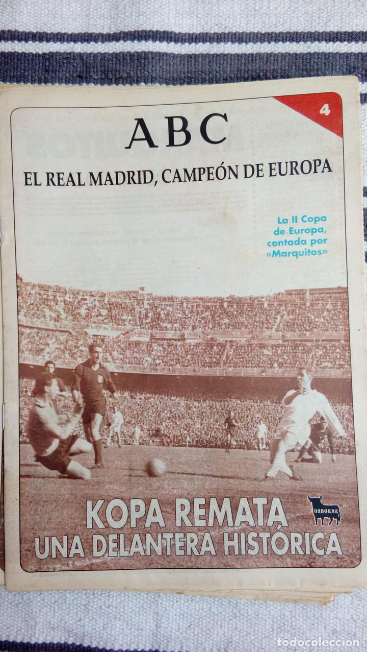 Coleccionismo deportivo: COLECCION ABC: EL REAL MADRID, CAMPEON DE EUROPA N&ordm;4; KOPA REMATA, UNA DELANTERA HISTORICA