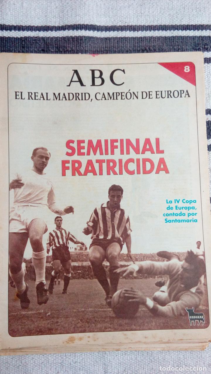 Coleccionismo deportivo: COLECCION ABC: EL REAL MADRID, CAMPEON DE EUROPA N&ordm; 8: SSEMIFINAL FRATICIDA