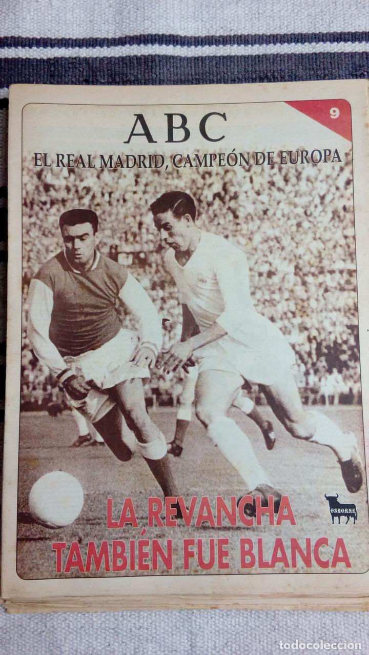 Coleccionismo deportivo: COLECCION ABC: EL REAL MADRID, CAMPEON DE EUROPA N&ordm; 9: LA REVANCHA TAMBIEN FUE BLANCA