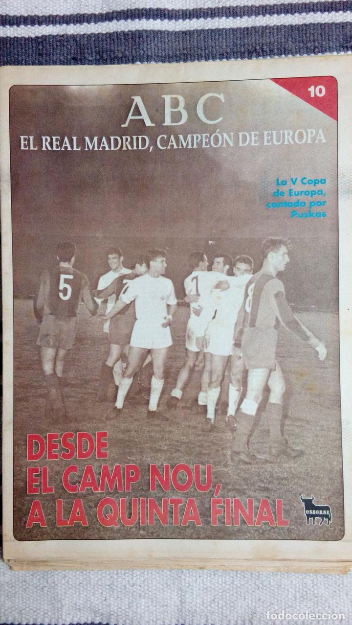 Coleccionismo deportivo: COLECCION ABC: EL REAL MADRID, CAMPEON DE EUROPA N&ordm; 10: DESDE EL CAMP NOU, A LA QUINTA FINAL