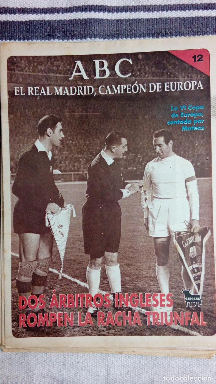 Coleccionismo deportivo: COLECCION ABC: EL REAL MADRID, CAMPEON DE EUROPA N&ordm; 12: DOS ARBITROS INGLESES ROMPEN LA RACHA TRIUNF