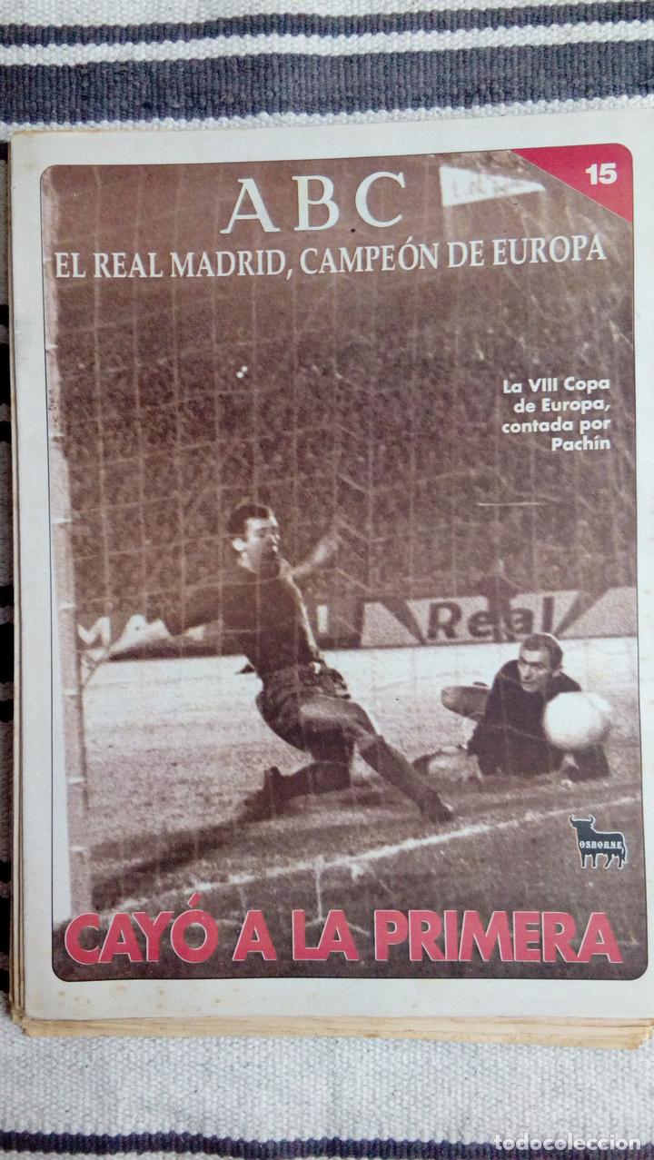 Coleccionismo deportivo: COLECCION ABC: EL REAL MADRID, CAMPEON DE EUROPA N&ordm; 15: CAYO A LA PRIMERA