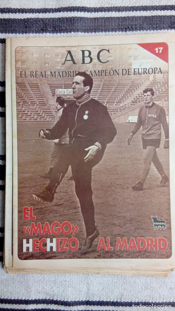 Coleccionismo deportivo: COLECCION ABC: EL REAL MADRID, CAMPEON DE EUROPA N&ordm; 17:EL MAGO HECHIZO AL MADRID