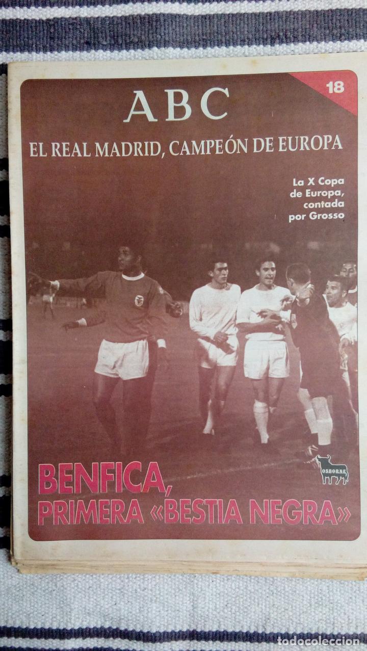 Coleccionismo deportivo: COLECCION ABC: EL REAL MADRID, CAMPEON DE EUROPA N&ordm; 18: BENFICA, PRIMERA BESTIA NEGRA