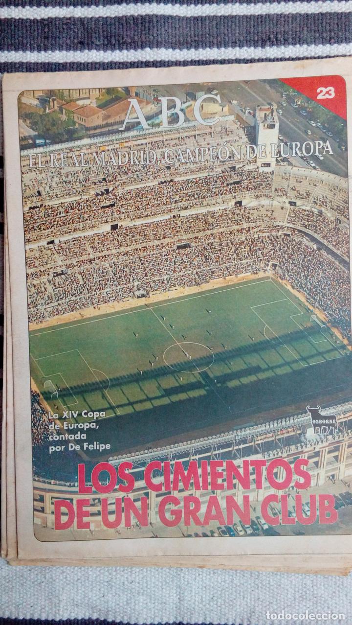 Coleccionismo deportivo: COLECCION ABC: EL REAL MADRID, CAMPEON DE EUROPA N&ordm; 23: LOS CIMIENTOS DE UN GRAN CLUB