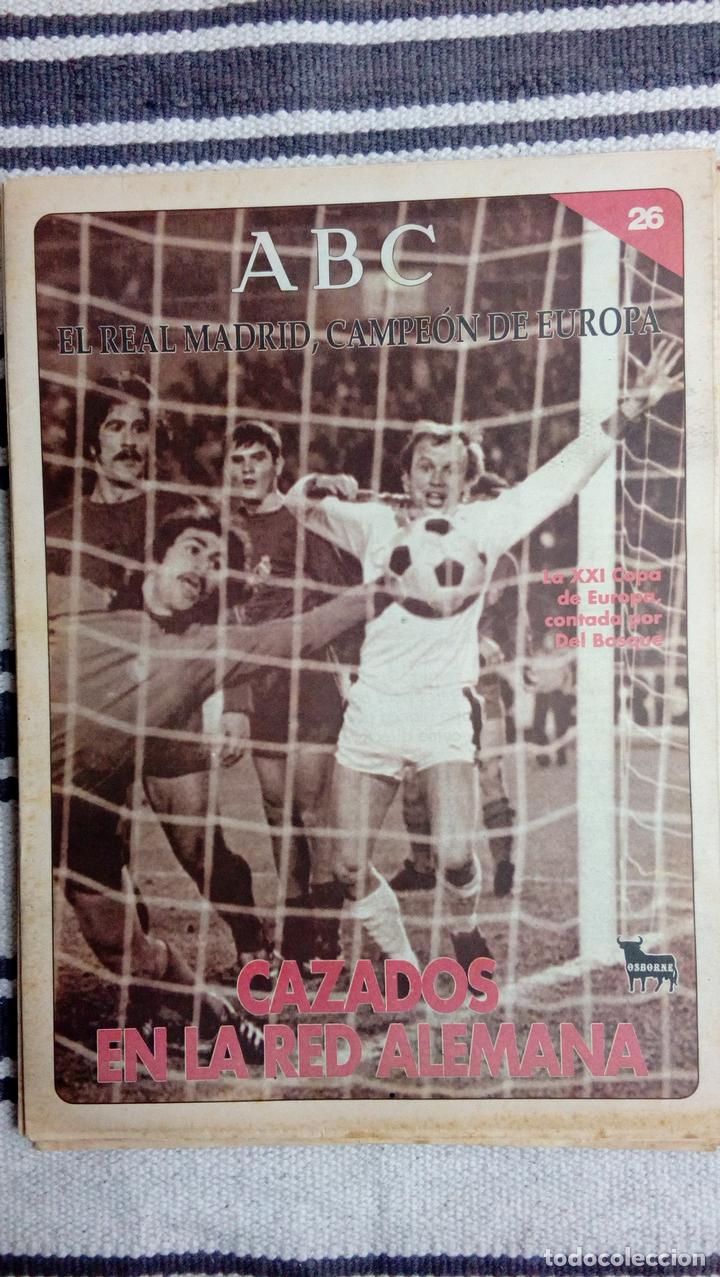 Coleccionismo deportivo: COLECCION ABC: EL REAL MADRID, CAMPEON DE EUROPA N&ordm; 26: CAZADOS E LA RED ALEMANA