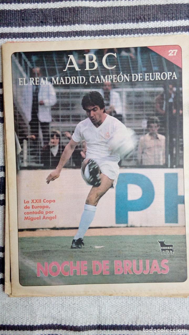 Coleccionismo deportivo: COLECCION ABC: EL REAL MADRID, CAMPEON DE EUROPA N&ordm; 27: NOCHE DE BRUJAS