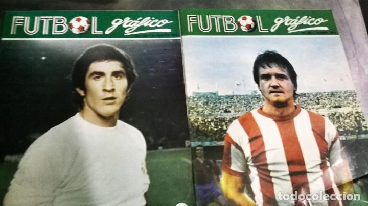 Coleccionismo deportivo: 29 REVISTAS FUTBOL GRAFICO SOBRE LA LIGA 1972-73