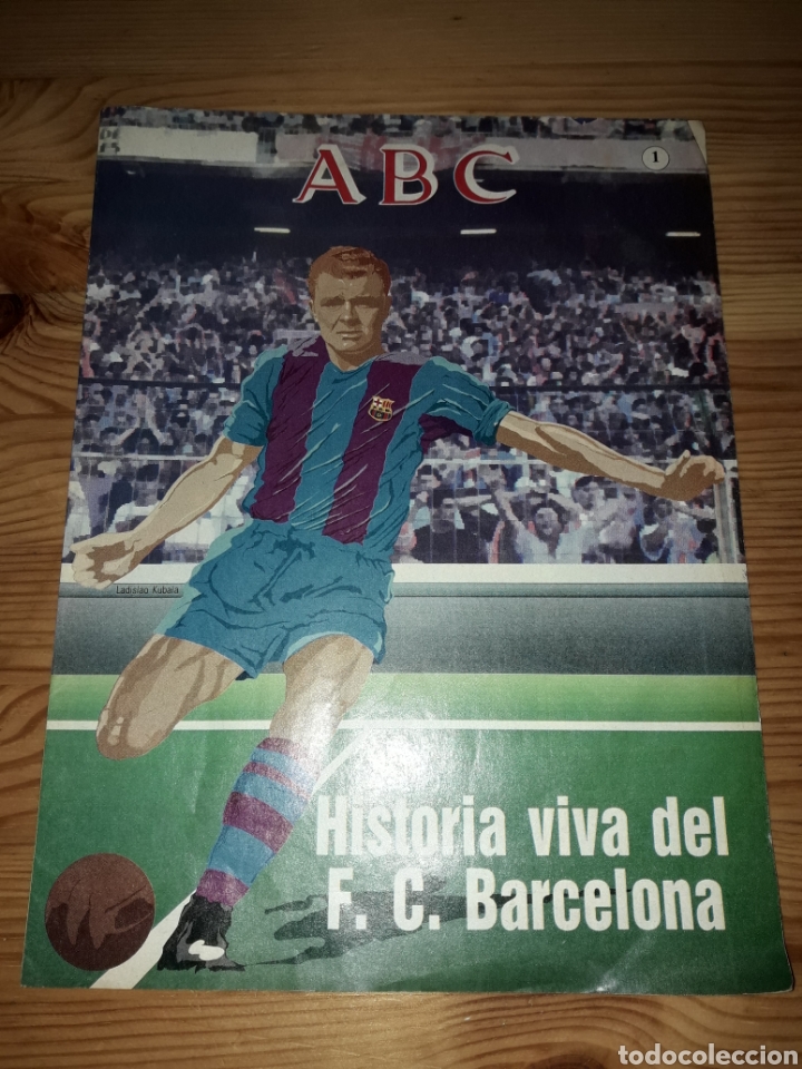 Coleccionismo deportivo: 2 revistas abc FC Barcelona Bar&ccedil;a Historia Viva