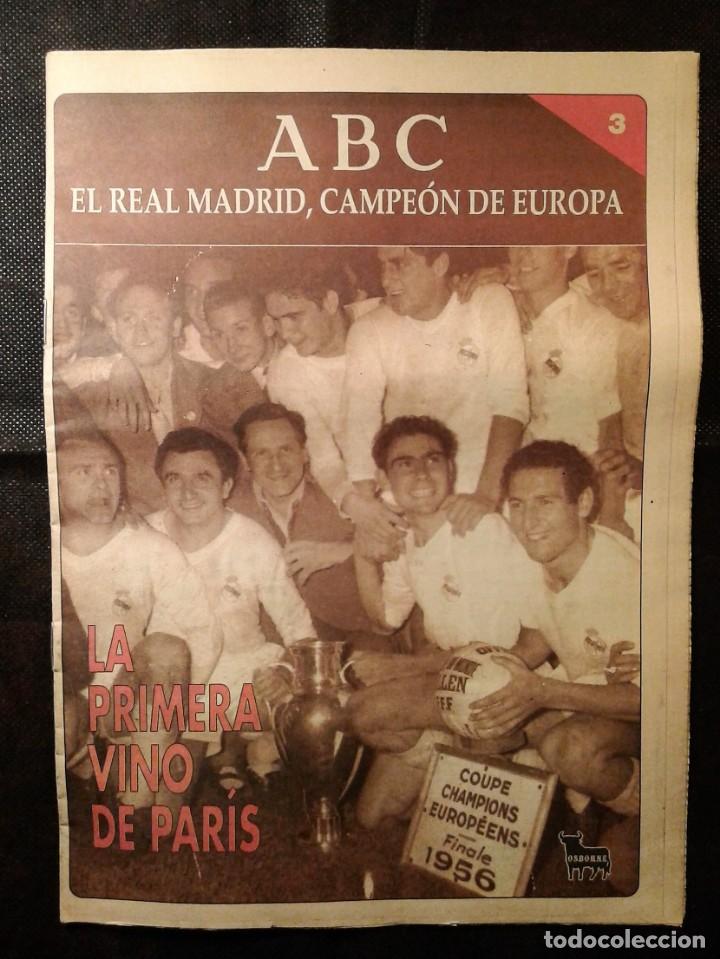 Coleccionismo deportivo: SUPLEMENTO ABC. EL REAL MADRID, CAMPEON DE EUROPA, NUMERO 3.
