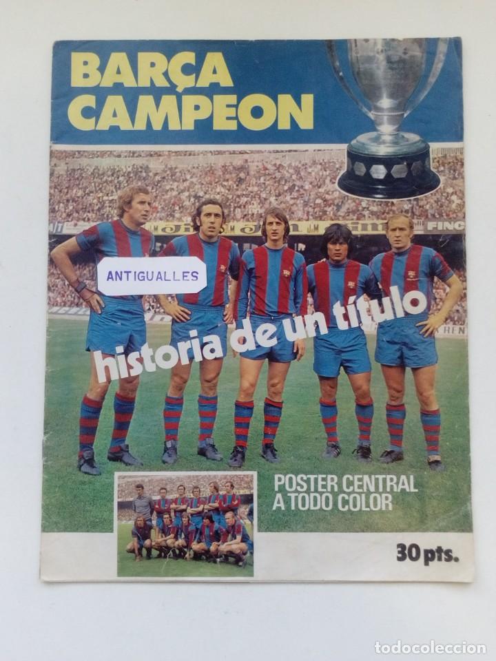 Revue AS Magazine N°141 – 1974 – Poster FC Barcelone Avec Cruyff – Bon état Vintage