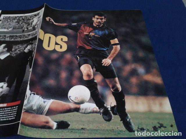 Collezionismo sportivo: MINI POSTER F.C.BARCELONA (  GUARDIOLA  ) TRASERA QUINI - PIRRI ...