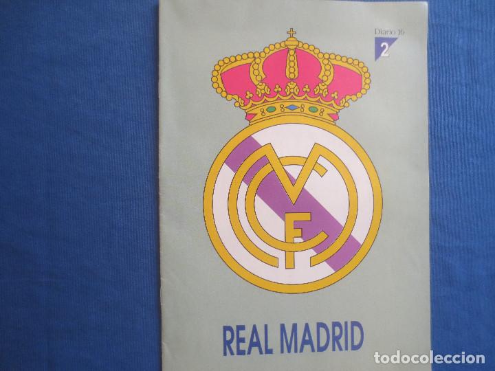 Coleccionismo deportivo: DIARIO 16 / FASC&Iacute;CULO COLECCIONABLE N.&ordm; 2 / REAL MADRID & REAL ZARAGOZA / TEMPORADA 1993 - 1994