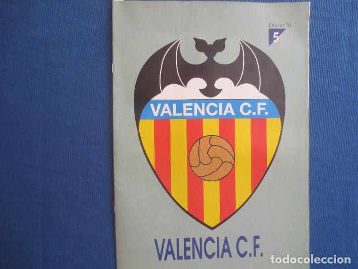 Coleccionismo deportivo: DIARIO 16 / FASC&Iacute;CULO COLECCIONABLE N.&ordm; 5 / VALENCIA C.F. & R.C. RACING / TEMPORADA 1993 - 1994