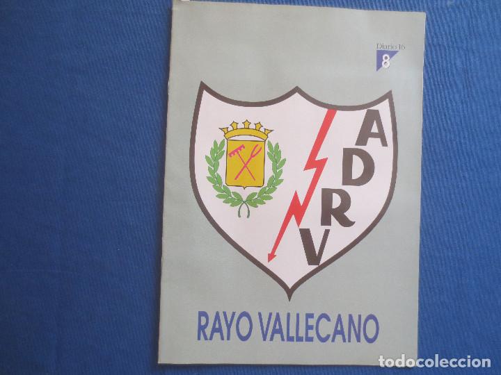 Coleccionismo deportivo: DIARIO 16 / FASC&Iacute;CULO N.&ordm; 8 / RAYO VALLECANO & SPORTING DE GIJ&Oacute;N / TEMPORADA 93-94