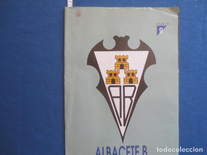 Coleccionismo deportivo: DIARIO 16 / FASC&Iacute;CULO N.&ordm; 9 / ALBACETE BALOMPI&Eacute; & REAL SOCIEDAD / TEMPORADA 93-94