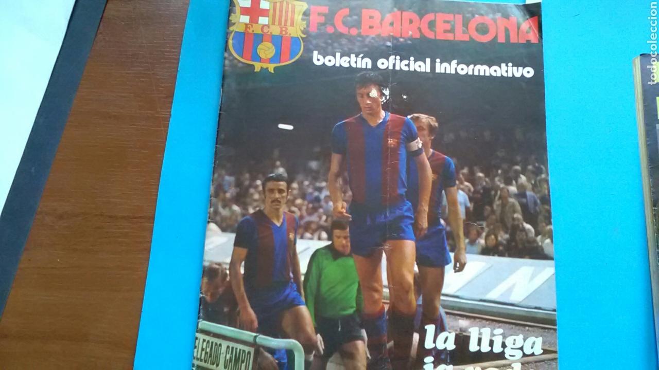 Sports collectibles: F. C. BARCELONA . BOLET&Iacute;N .O. I. N&deg;52' OCTUBRE 1975