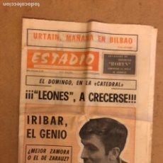 Coleccionismo deportivo: ESTADIO N°34 (MAYO 1970). SEMANARIO DE DEPORTES Y ESPECTÁCULOS. ESPECIAL J. A. IRIBAR, ATHLETIC CLUB. Lote 172084052