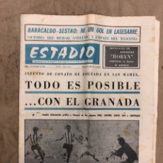 Coleccionismo deportivo: ESTADIO N° 67 (7/12/1970). ATHLETIC CLUB 3-0 GRANADA, PARTIDOS LIGA 1ª, 2ª, 3ª, CASSIUS CLAY VS BONA. Lote 175500218