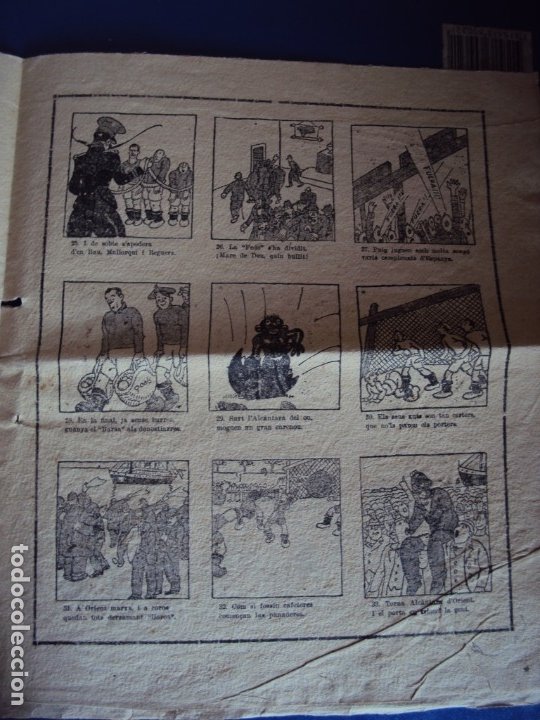 Coleccionismo deportivo: (F-191021)Historia del Barcelona amb lletra i ninots de broma. Raro suplemento LA JORNADA DEPORTIVA - Foto 11 - 177878444