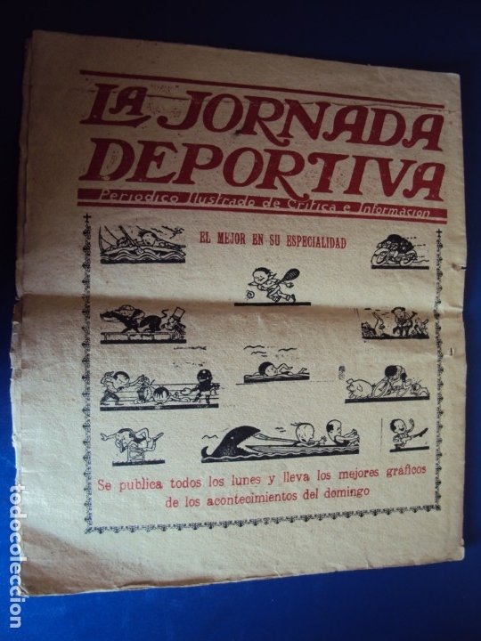 Coleccionismo deportivo: (F-191021)Historia del Barcelona amb lletra i ninots de broma. Raro suplemento LA JORNADA DEPORTIVA - Foto 15 - 177878444