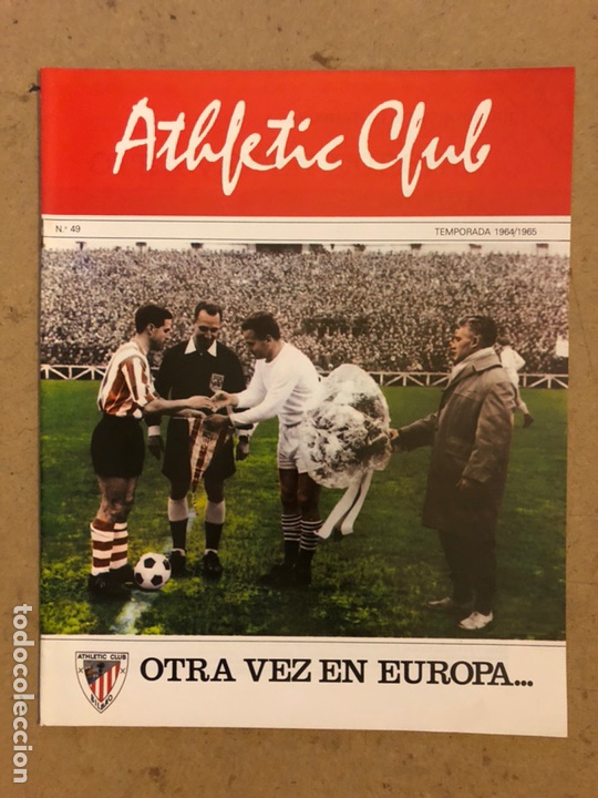 Colecionismo desportivo: HISTORIA DEL ATHLETIC CLUB. FASC&Iacute;CULO N&deg; 49 (TEMPORADA 64/65). OTRA VEZ EN EUROPA.