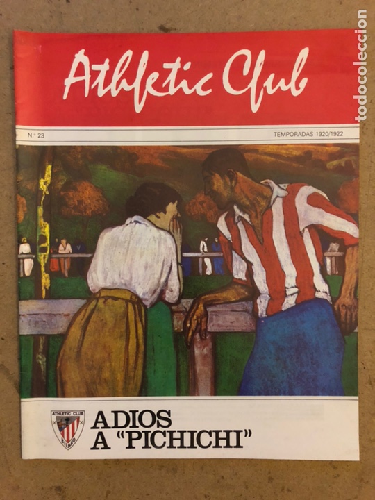 Colecionismo desportivo: HISTORIA DEL ATHLETIC CLUB. FASC&Iacute;CULO N&deg; 23 (TEMPORADA 20/22). ADI&Oacute;S A PICHICHI.