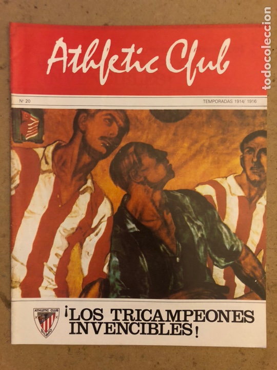 Colecionismo desportivo: HISTORIA DEL ATHLETIC CLUB. FASC&Iacute;CULO N&deg; 20 (TEMPORADA 14/16). &iexcl;LOS CAMPEONES INVENCIBLES!