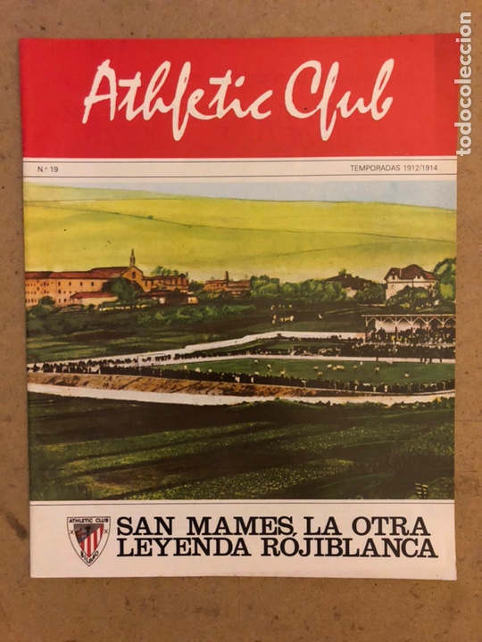 Coleccionismo deportivo: HISTORIA DEL ATHLETIC CLUB. FASC&Iacute;CULO N&deg; 19 (TEMPORADA 12/14). SAN MAM&Eacute;S, LA OTRA LEYENDA ROJIBLANCA
