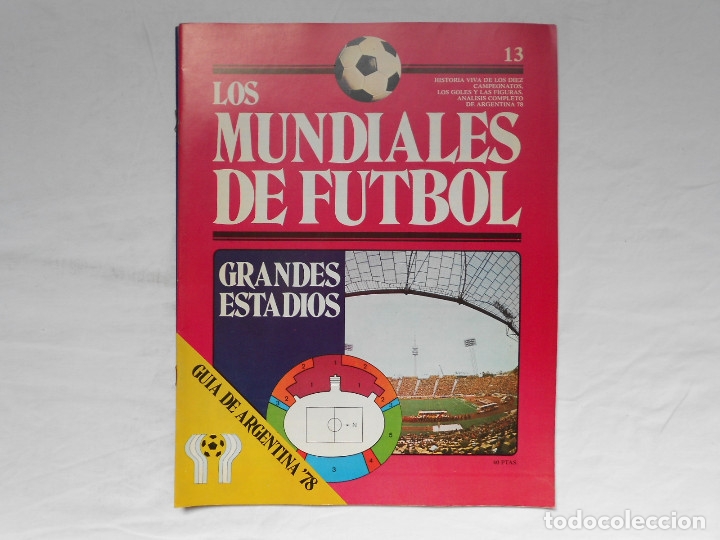 Los Mundiales De Futbol Fasciculo Nº 13 Guía Comprar Revistas Y Periódicos Antiguos Fútbol 7551