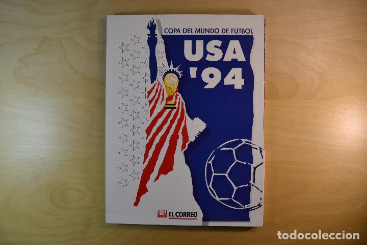 Coleccionismo deportivo: COLECCIONABLE USA 94 EL CORREO - COMPLETO + POSTER GIGANTE SELECION ESPA&Ntilde;OLA
