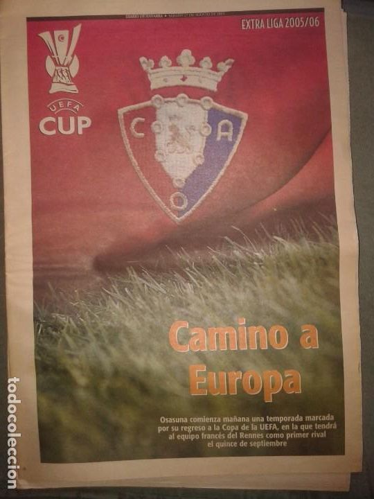 Collectionnisme sportif: EXTRA OSASUNA 05-06