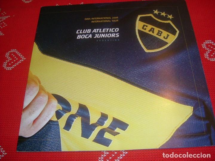 Collezionismo sportivo: (LLL)PROGRAMA OFICIAL DE LA GIRA 2008 DE BOCA JUNIORS(ARGENTINA)-EN CASTELLANO E INGL&Eacute;S