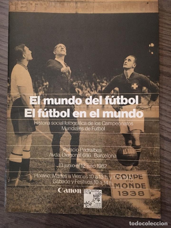 Coleccionismo deportivo: Mundiales futbol. cat&aacute;logo expo Canon 19 pags ver fotos