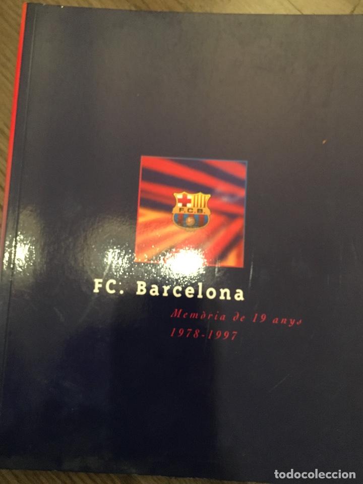 Sports collectibles: FC Barcelona. Memoria 19 a&ntilde;os Nu&ntilde;ez (78-99)