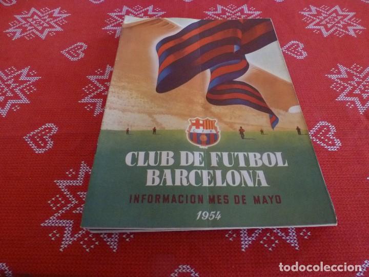 Collezionismo sportivo: (ENC) BOLET&Iacute;N F.C.BARCELONA MAYO-1954- EST&Aacute; EN MARCHA EL NUEVO ESTADIO CAMP NOU DEL BAR&Ccedil;A