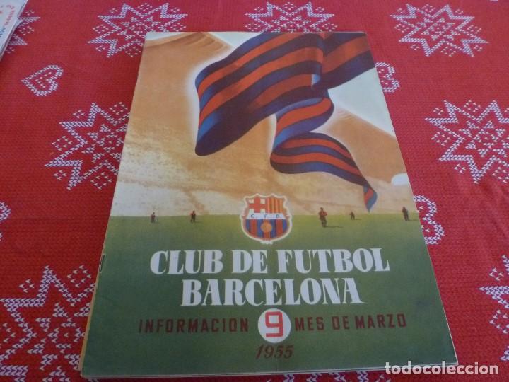 Sports collectibles: (ENC) BOLET&Iacute;N F.C.BARCELONA MARZO-1955- EST&Aacute; EN MARCHA EL NUEVO ESTADIO CAMP NOU DEL BAR&Ccedil;A