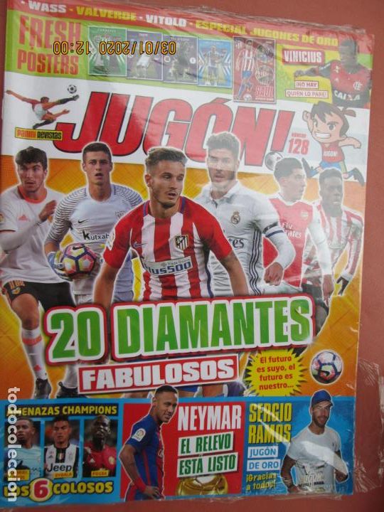 Sammelleidenschaft Sport: JUG&Oacute;N - PANINI REVISTA -  N&ordm; 128 - 20 DIAMANTES FABULOSOS ...