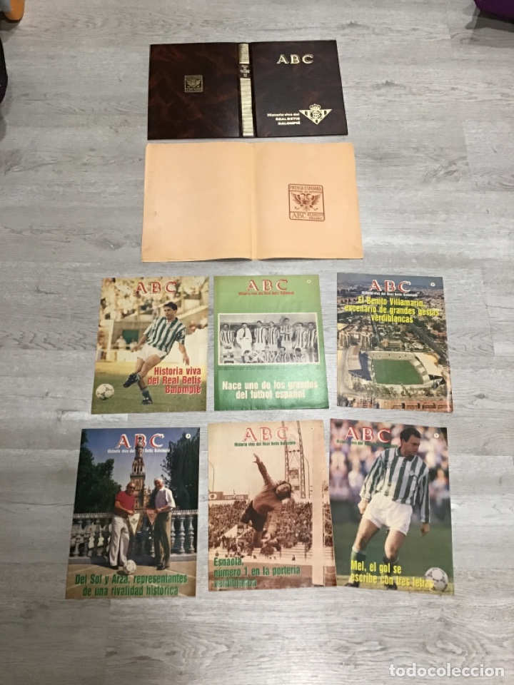 Coleccionismo deportivo: ABC Historia Viva Del Real Betis Balompie