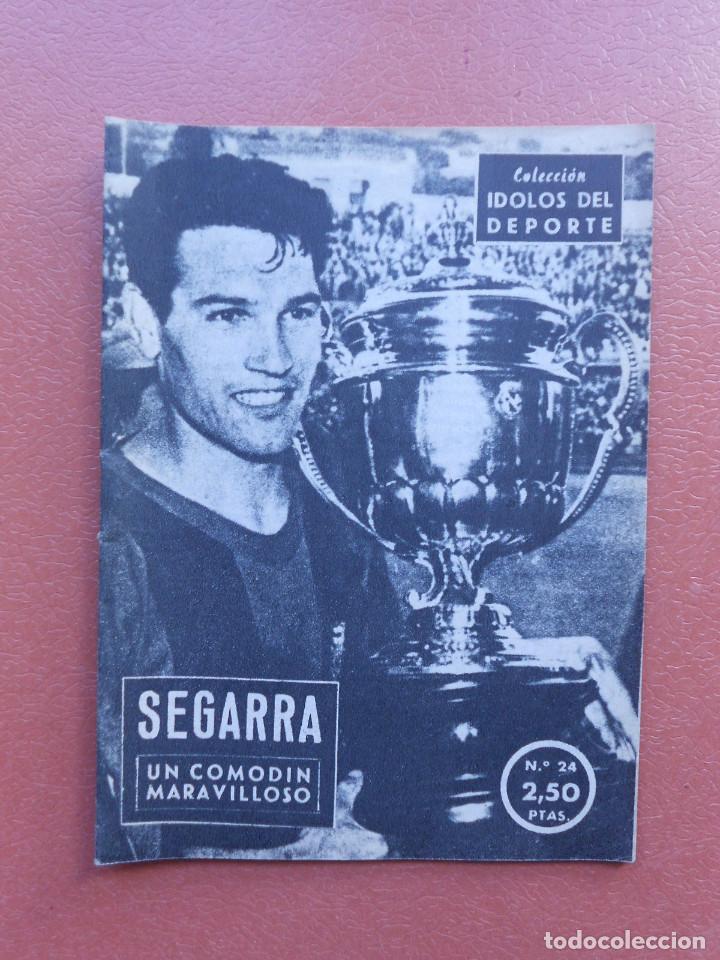 Sports collectibles: ANTIGUA REVISTA COLECCION IDOLOS DEL DEPORTE - N&ordm; 24 - SEGARRA - A&Ntilde;OS 50