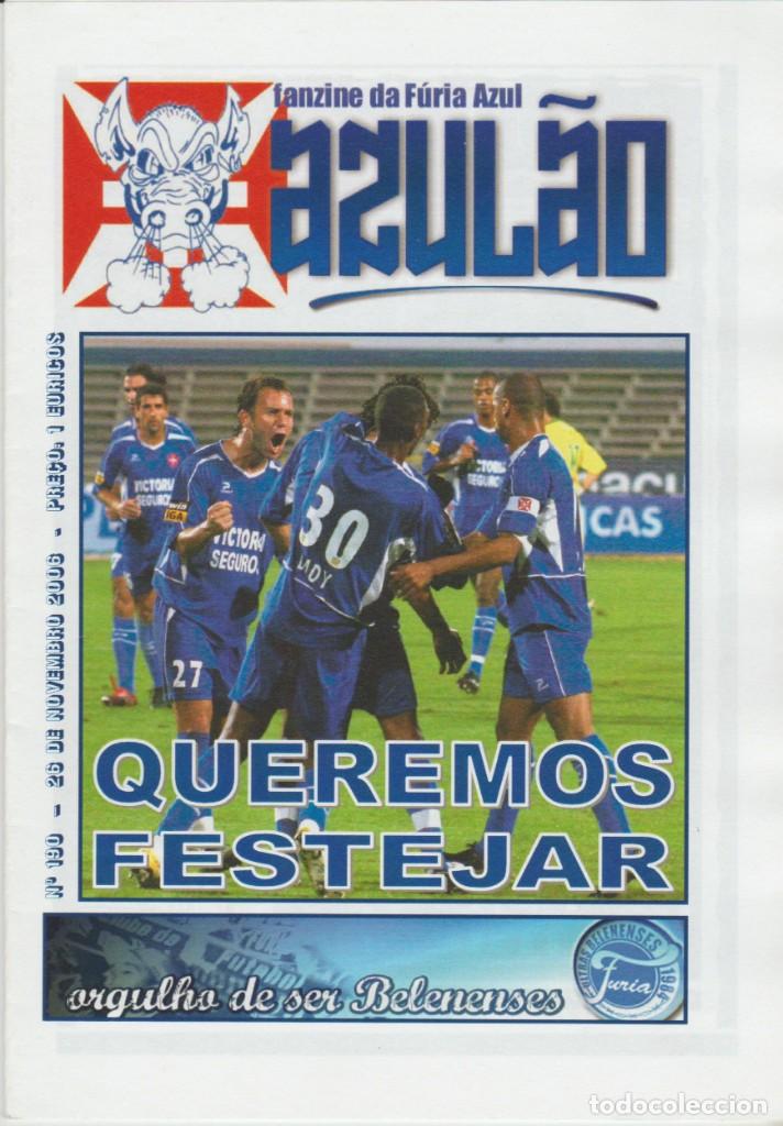 Collezionismo sportivo: FANZINE F&Uacute;RIA AZUL 190 BELENENSES ULTRAS HOOLIGANS