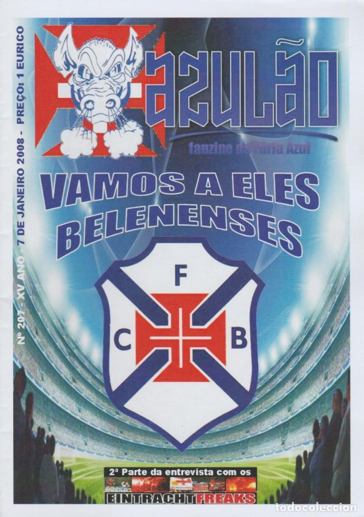 Collezionismo sportivo: FANZINE F&Uacute;RIA AZUL 207 BELENENSES ULTRAS HOOLIGANS