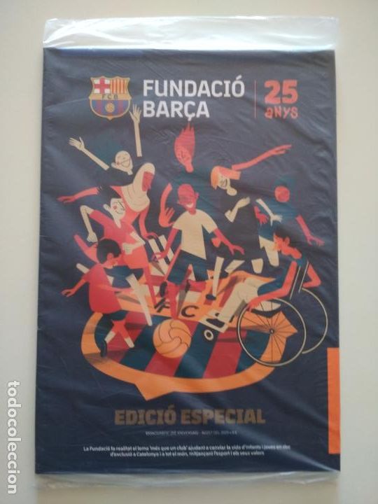 Coleccionismo deportivo: REVISTA BAR&Ccedil;A FUNDACI&Oacute; FC BARCELONA - 25 ANYS - AGOSTO 2019